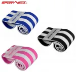 SportVida 3in1 komplekt Fitness & Crossfit Hip Band kummid tuharate ja alakeha lihaste jaoks 31/36/40cm*7.6cm