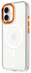 Tactical MagForce 2.0 telefoni &uuml;mbris MagSafe toega telefonile iPhone 17 oranž