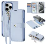 Dux Ducis Lawa nahast &uuml;mbris iPhone 15 Pro - sinine