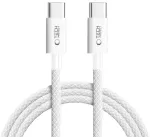 Tech-Protect Ultraboost Lite andmevahetus- ja laadimiskaabel | USB-C kuni USB-C | 60W | 2m | lahe hall