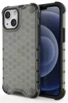 Honeycomb armor telefoni &uuml;mbris iPhone 13 mini must
