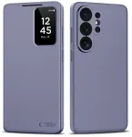 Tech-Protect Smart Wallet raamatut&uuml;&uuml;pi telefoni &uuml;mbris Samsung Galaxy S26 Ultra (S948) lilla