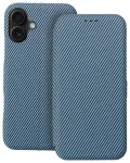 FOLIO Side Magnet raamatut&uuml;&uuml;pi telefoni &uuml;mbris iPhone 16 Plus sinine