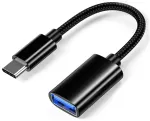 Fusion USB-C kuni USB-A 3.0 OTG adapter, must (OEM)