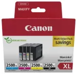 Tindikassettide komplekt Canon PGI-2500XL 9254B010 must/ts&uuml;aan/magenta/kollane