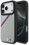 BMW M Tricolor Metal Logo telefoni&uuml;mbris MagSafe toega seadmele iPhone 17 Pro hall