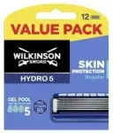 Varuraseerimisterad Wilkinson Sword Hydro 5 (12 tk) geelipatjadega