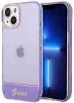Guess GUHCP14SHGCOU iPhone 14 | 15 | 13 6.1" fioletowy|purple hardcase Translucent