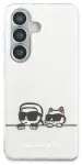 Karl Lagerfeld IML K&CH Peekaboo Logo Magnetic Case for iPhone Samsung Galaxy S26 White