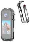 Puluz metal protective case for Insta 360 X4 Air (Gray)
