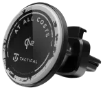 Tactical MagForce EQui2p magnetiline auto telefonihoidik ventilatsiooniavale juhtmevaba laadimisega MagSafe &uuml;hilduv must