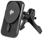 AMiO magnetiline auto telefonihoidik ventilatsiooniavale ja armatuurlauale 15W juhtmevaba laadimisega MagSafe &uuml;hilduv