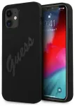 Guess GUHCP12SLSVSBK iPhone 12 mini 5,4" must|black k&otilde;va &uuml;mbris Script Vintage