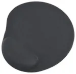 Hiirematt Gembird MP-GEL-BK, Black, Ergonoomiline Randmetugi