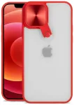 Tel Protect Cyclops telefoni &uuml;mbris iPhone 12 Pro Max punane (kaamera kaitsega)