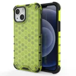 Honeycomb armor telefoni &uuml;mbris iPhone 13 mini roheline