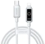 Joyroom S-A55 StarFlight data transfer and charging cable | USB-C to Lightning | 30W | 1.2m | white