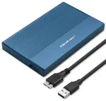 Qoltec Alumiiniumist korpus | SSD HDD 2.5'' ketas | SATA | USB 3.0 | Kiirus 5GB/s | 2TB | Sinine