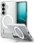 Spigen Ultra Hybrid S Mag telefoni &uuml;mbris MagSafe toega Samsung Galaxy S26+ (S947) l&auml;bipaistev valge
