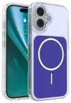 Etteri Hidden Pearl Epoxy Mag telefoni &uuml;mbris iPhone 16 tumesinine