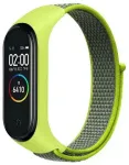 Beline nutikella rihm Xiaomi Mi Band 3/4/5/6/7 jaoks | nailonist | kollane