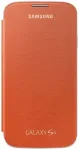 Samsung Flip EF-FI950BOEGWW originaal raamat-t&uuml;&uuml;pi &uuml;mbris Samsung Galaxy I9500 S4 jaoks oranž