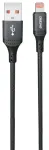 Dudao L3SL andmeedastus- ja laadimiskaabel | USB-A kuni Lightning | 30W | 1.2m | must