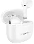 Borofone TWS Bluetooth k&otilde;rvaklapid BW88 Deep Rhyme valged