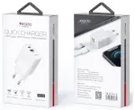 Yesido YC32 reisilaadija | 20W | PD, QC | USB-A, USB-C | valge