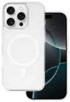 Glossy telefoni &uuml;mbris MagSafe toega iPhone 16 Pro Max valge