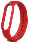 Beline nutikella rihm Xiaomi Mi Band 5/6/7 jaoks | silikoonist | punane