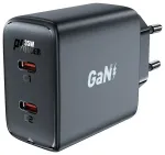 Acefast A49 seadelaadija | 35W | GaN, PD | USB-C | must