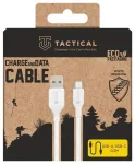 Tactical Stitch Thread andmeedastus- ja laadimiskaabel | USB-A kuni USB-C | 0.3m | valge