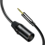 Orico AXKF mini jack 3.5 mm to XLR emane helikaabel 5 m - must