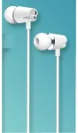 iKaku KSC-400 universaalsed kerged HiFi In-Ear k&otilde;rvaklapid 3.5mm mikrofoni ja 1.2m juhtmega, valged