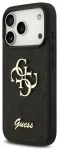 Guess PU Fixed Glitter 4G Metal Logo telefoni &uuml;mbris iPhone 18 Pro must