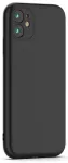 Fusion elegance fibre protect silikoonist telefoni&uuml;mbris Samsung Galaxy S25 Edge jaoks, must