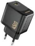 Dudao A28 v&otilde;rgulaadija | 45W | GaN | USB-C | must