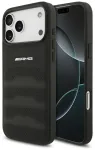 AMG Leather Debossed Lines Logo telefoni &uuml;mbris iPhone 18 Pro Max | iPhone 17 Pro Max must