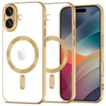 TECH-PROTECT MAGFLEX &uuml;mbris MagSafe toega telefonile iPhone 17 shiny kuldne