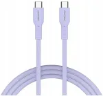 Canyon OnWire 60CL andmeedastus- ja laadimiskaabel | USB-C kuni USB-C | 60W | 1m | lilla