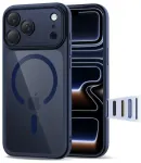 TECH-PROTECT MAGPEAK CC MagSafe toega nutitelefoni &uuml;mbris Apple iPhone 17 Pro sinine