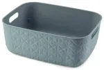 Korv Softex M 12,5L 37,9x29,2x14,3cm sinimustvalge