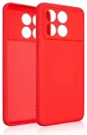 Beline Silikoonist &uuml;mbris Xiaomi Poco F6 Pro punane