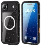 SHELLBOX DOT Waterproof telefoni &uuml;mbris MagSafe toega iPhone 17 Air must