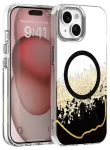 Epoxy Mag telefoni &uuml;mbris MagSafe toega iPhone 15 must
