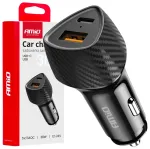 AMiO AMIO-04283 autolaadija | 20W | PD, QC | USB-A, USB-C