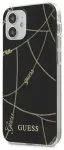 Guess GUHCP12SPCUCHBK iPhone 12 mini 5,4" must k&otilde;va &uuml;mbris Gold Chain Collection