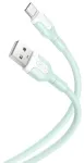 XO NB212 andmeedastus- ja laadimiskaabel | USB-A kuni USB-C | 10.5W | 1m | roheline
