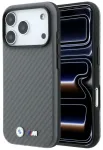 BMW M Carbon Metal Logo telefoni &uuml;mbris MagSafe toega iPhone 18 Pro hall